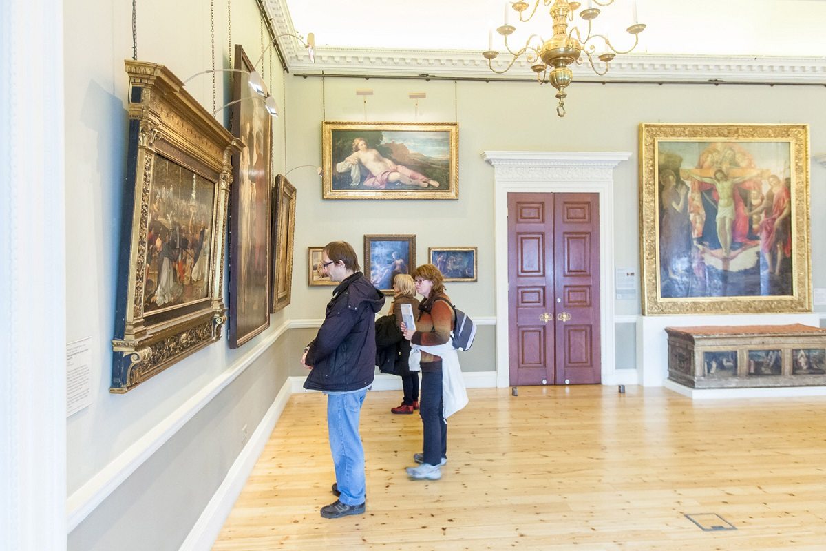 The Courtauld gallery in Somerset House
