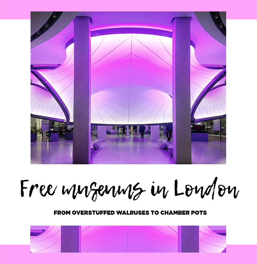 free museums in London pin
